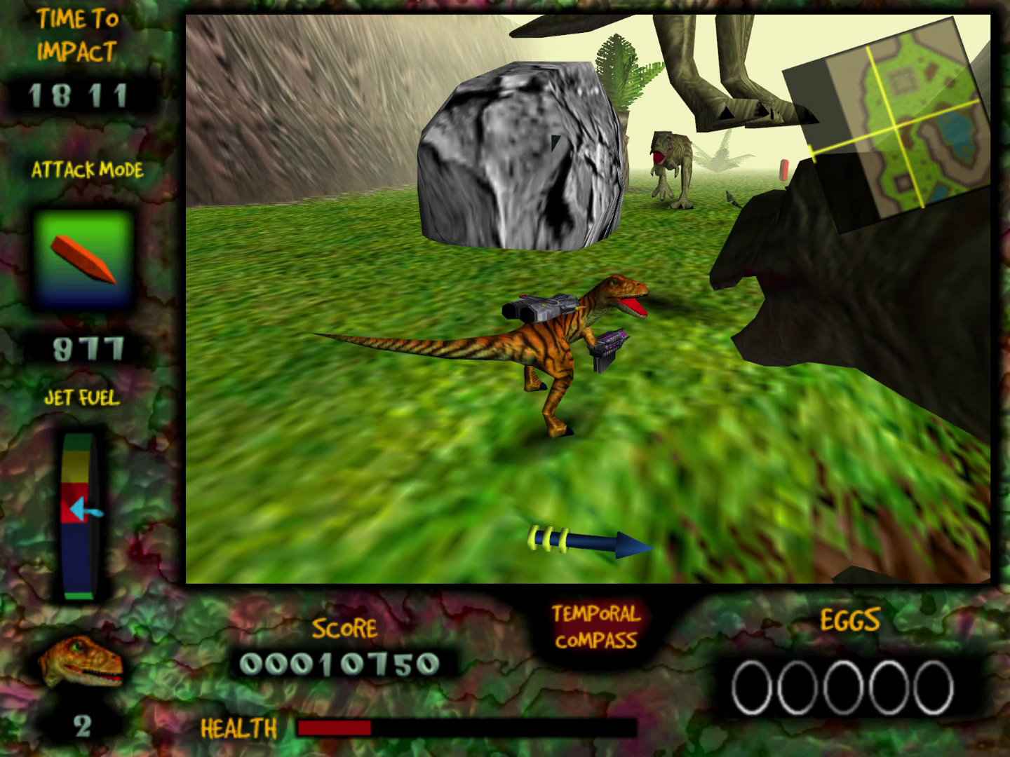 Nanosaur banner, a game similar to Ib (Original Freeware)