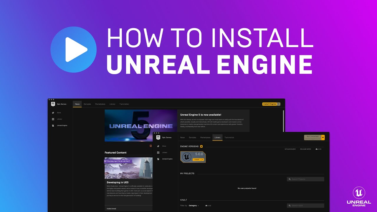 Unreal Engine cover art