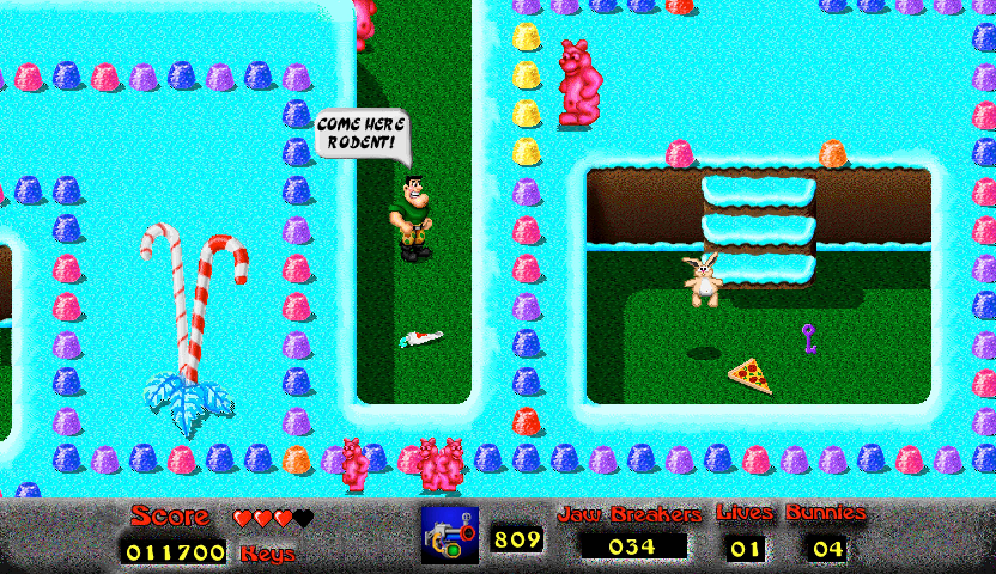 Mighty Mike (Power Pete): A colorful obstacle-filled stage