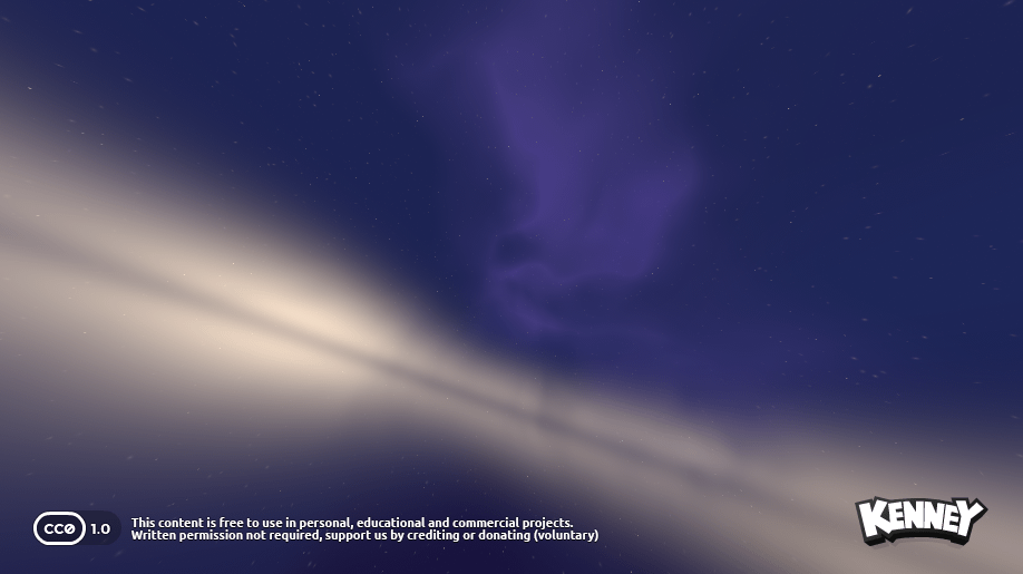 Skyboxes Space: example scene: band
