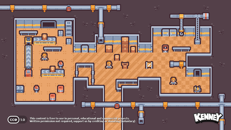 Tiny Factory: example scene