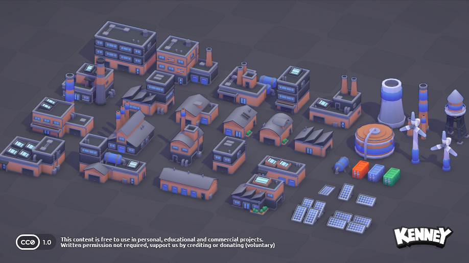 City Kit (Industrial): asset variation c