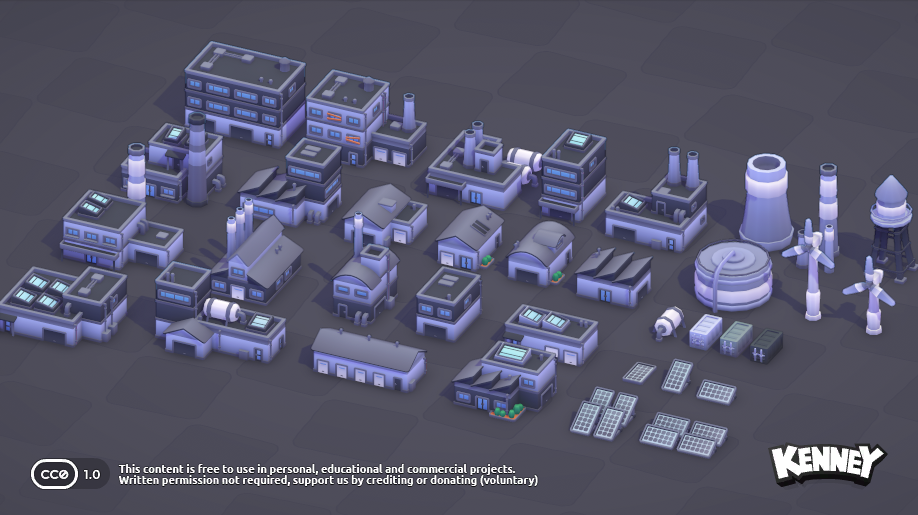 City Kit (Industrial): asset variation b