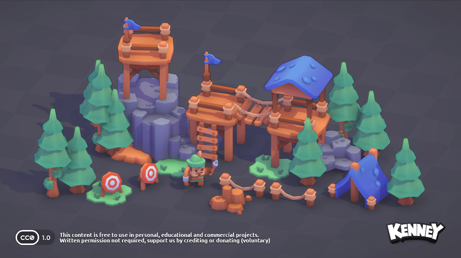 Mini Forest: example scene