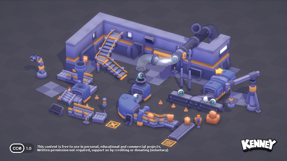 Factory Kit: example scene