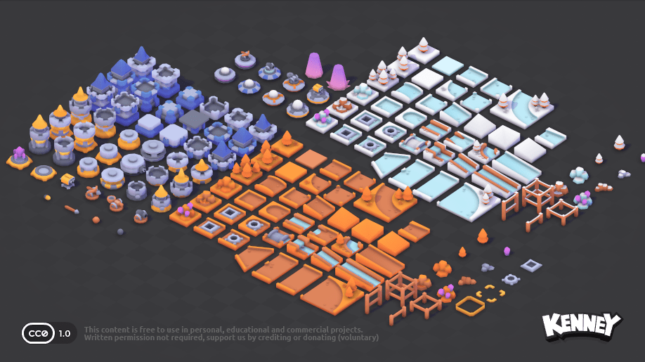 Tower Defense Kit: asset variation a