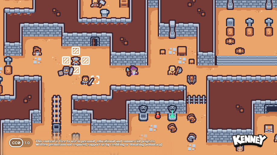 Tiny Dungeon: example scene