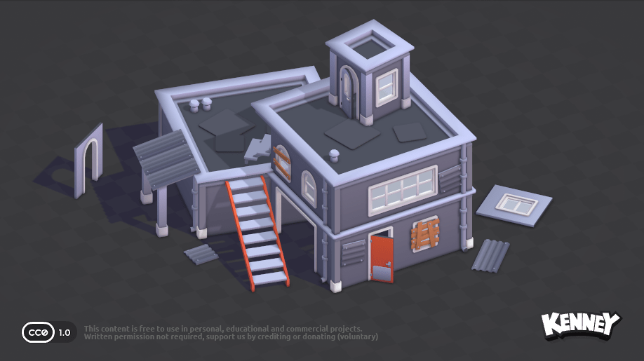 Building Kit: example scene
