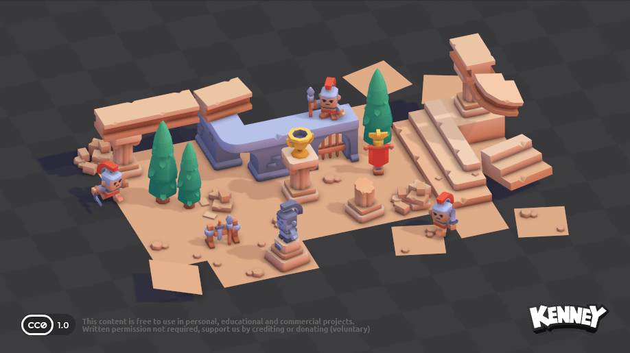 Mini Arena: example scene