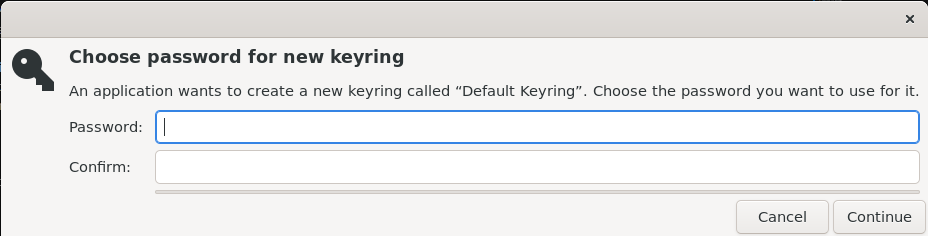 Keyring Manager
