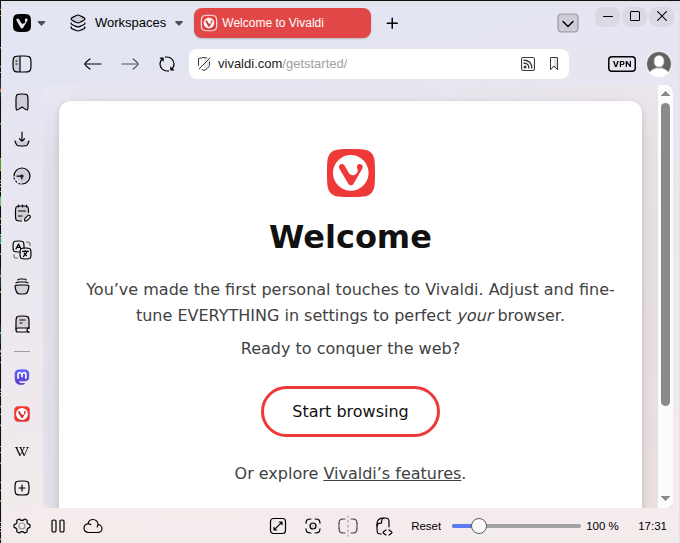 Vivaldi Browser