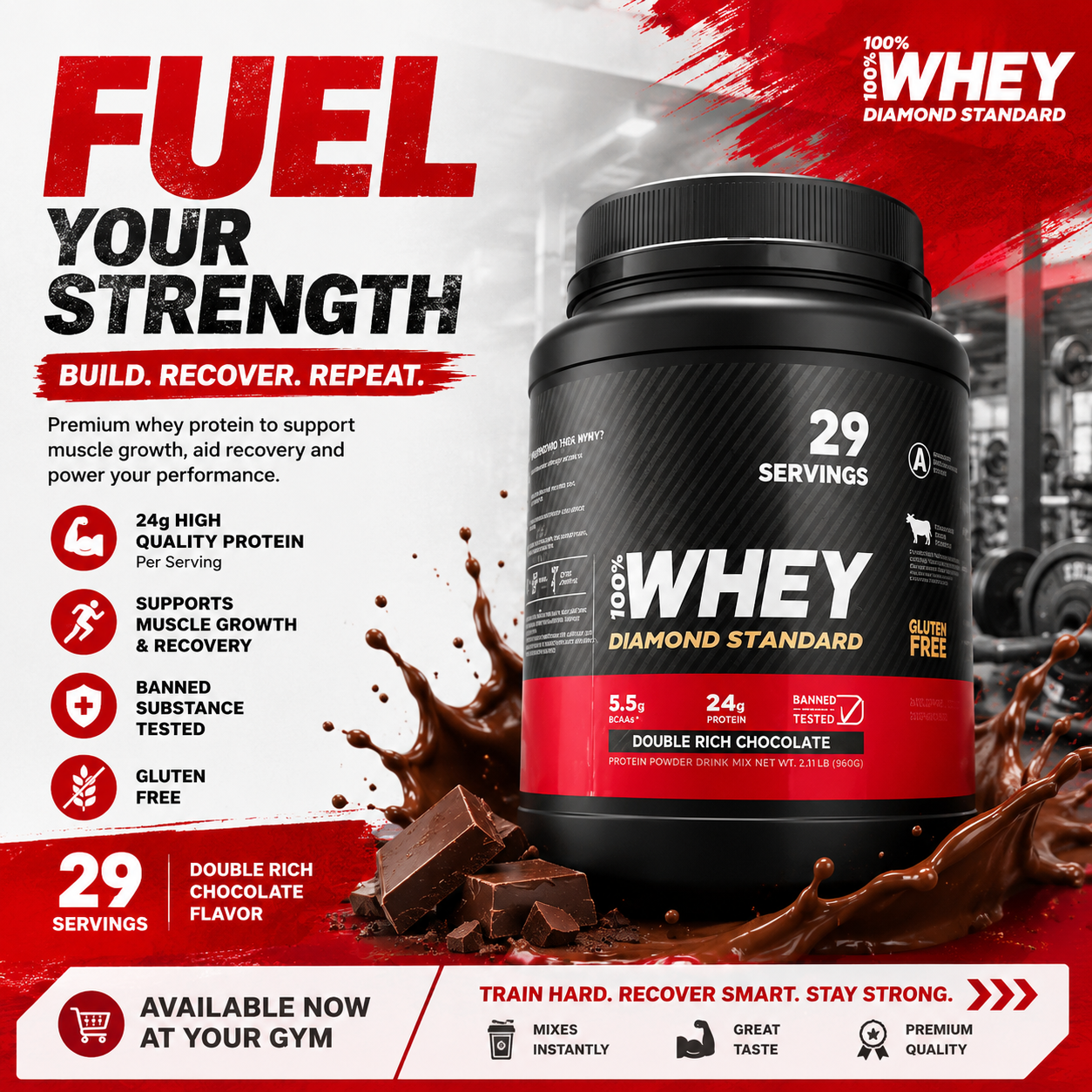 Whey Standard Protein 899g