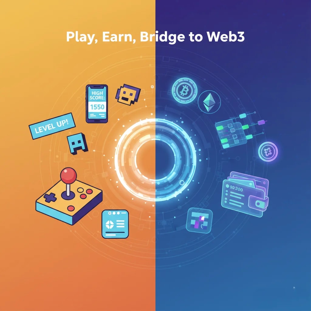 Community-Driven Viral Growth: Graphic depicting interconnected user avatars in a network with arrows, representing referrals and social engagement in Telegram tap-to-earn games, highlighting viral community dynamics and rewards.