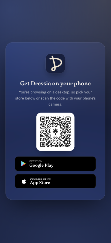 Dressia app screenshot — Download Dressia