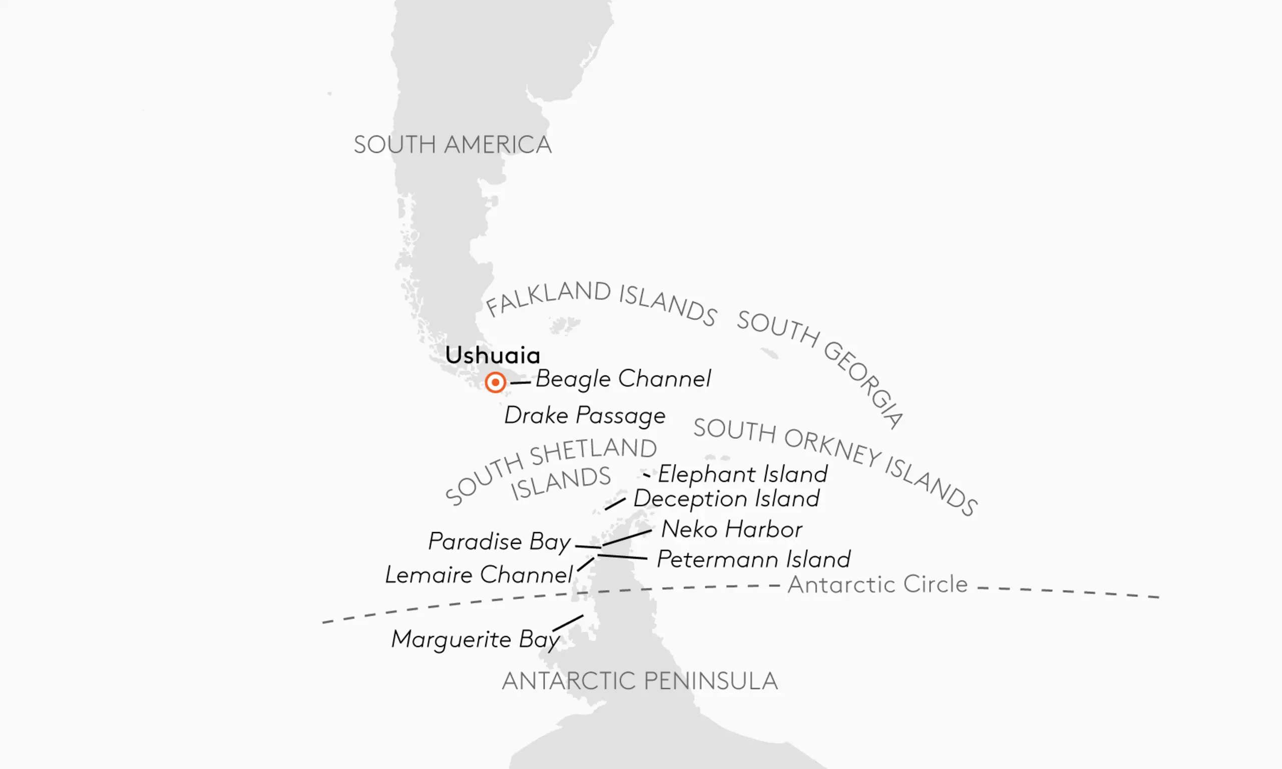 Expedition Antarctica: Antarctic Circle Route