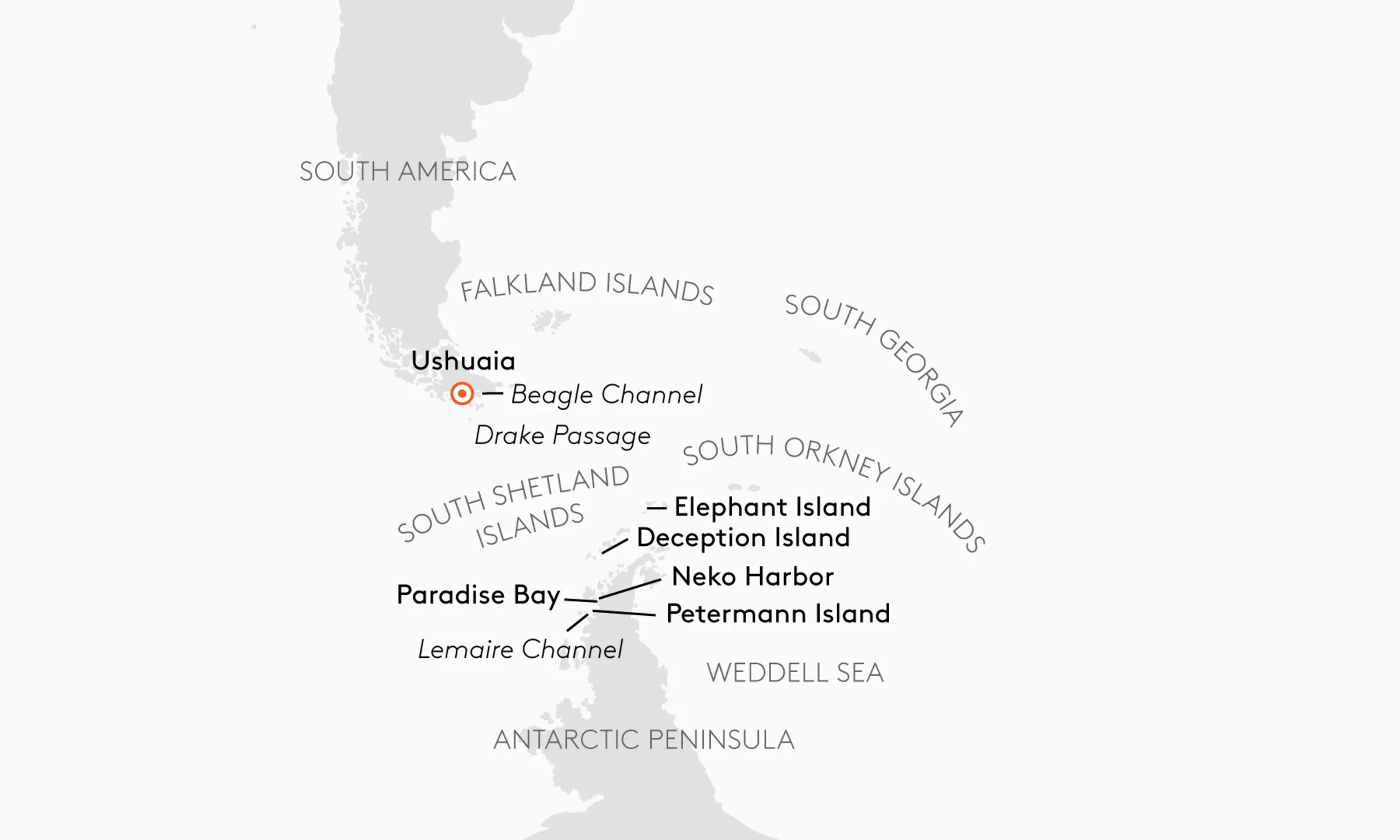 Expedition Antarctica: Weddell Sea Intensive Route