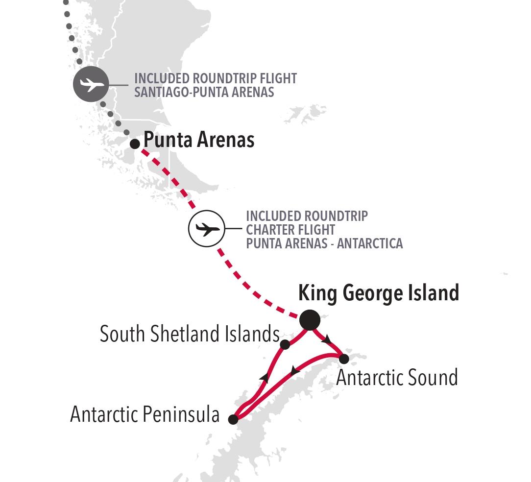 King George Island to King George Island Route