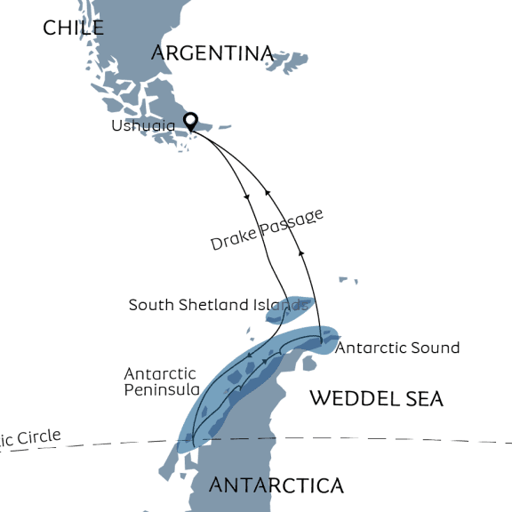 The Antarctica Explorer Route