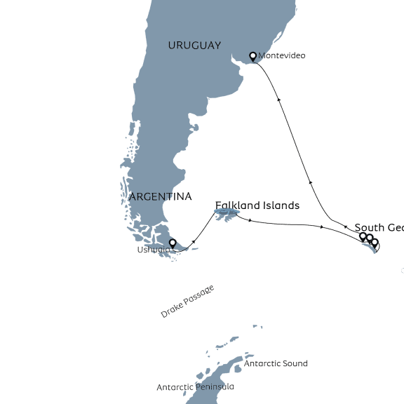 Wild Isles of The South Atlantic Route