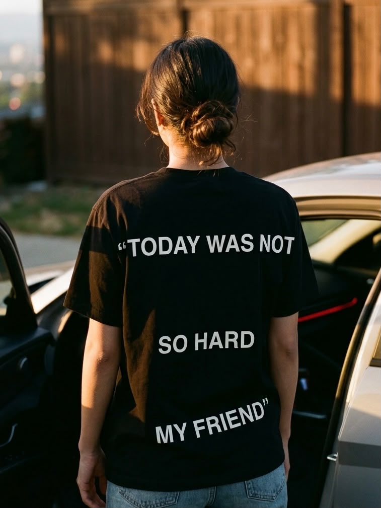 Statement Back Print Tee