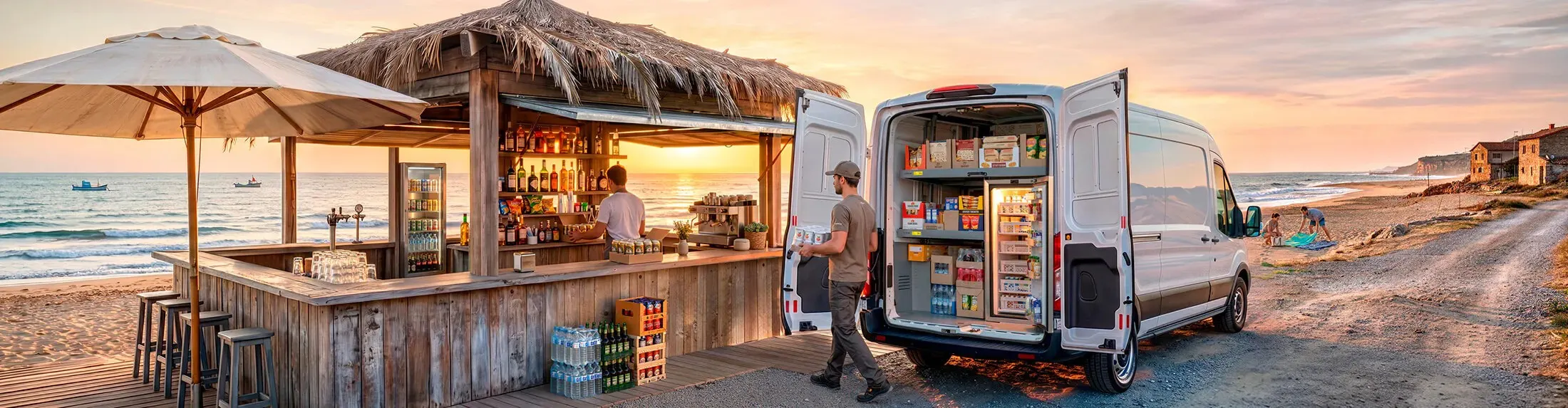 Store Van ljetni banner