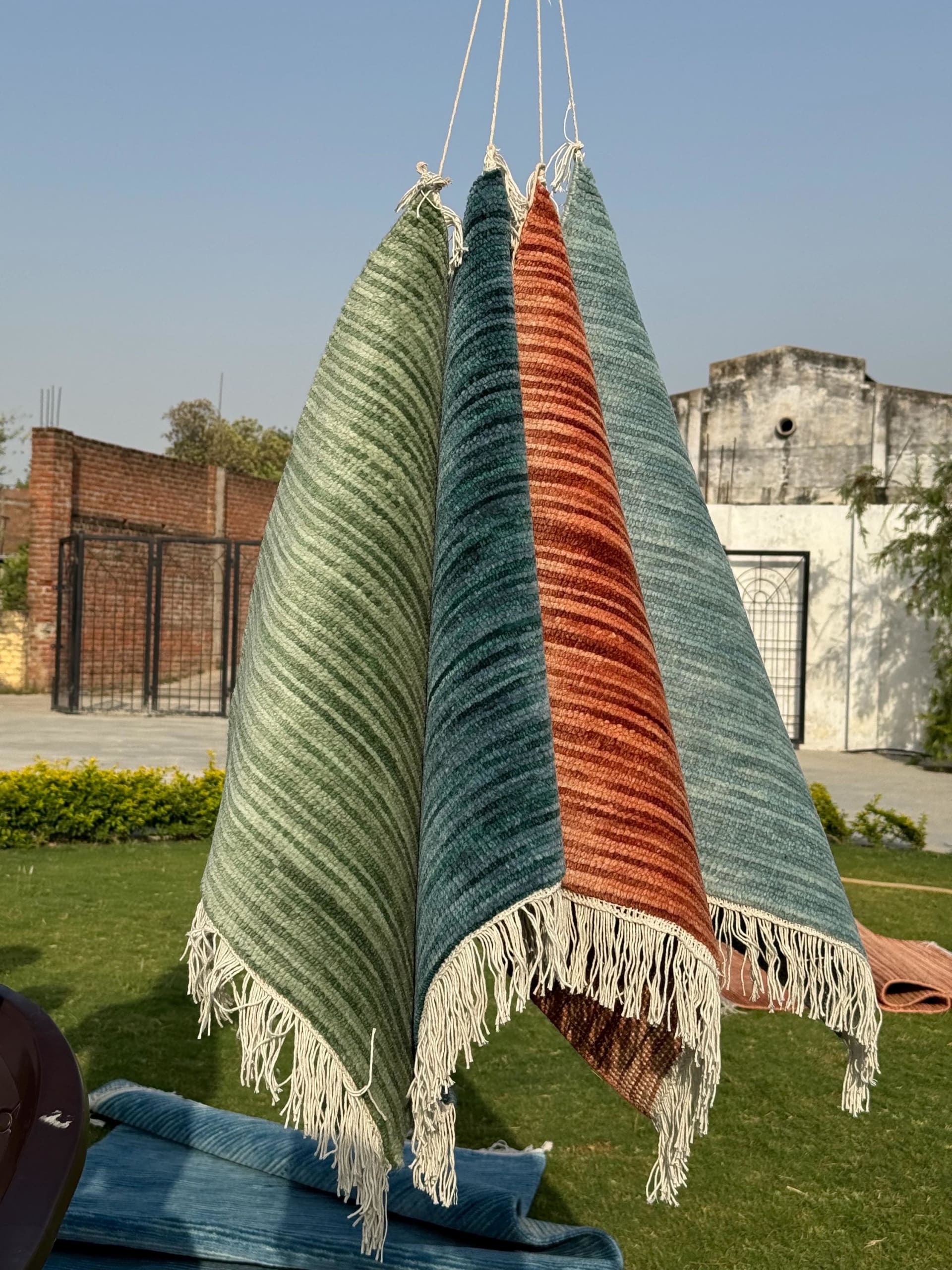 Sage Abrash Fringe Artisan