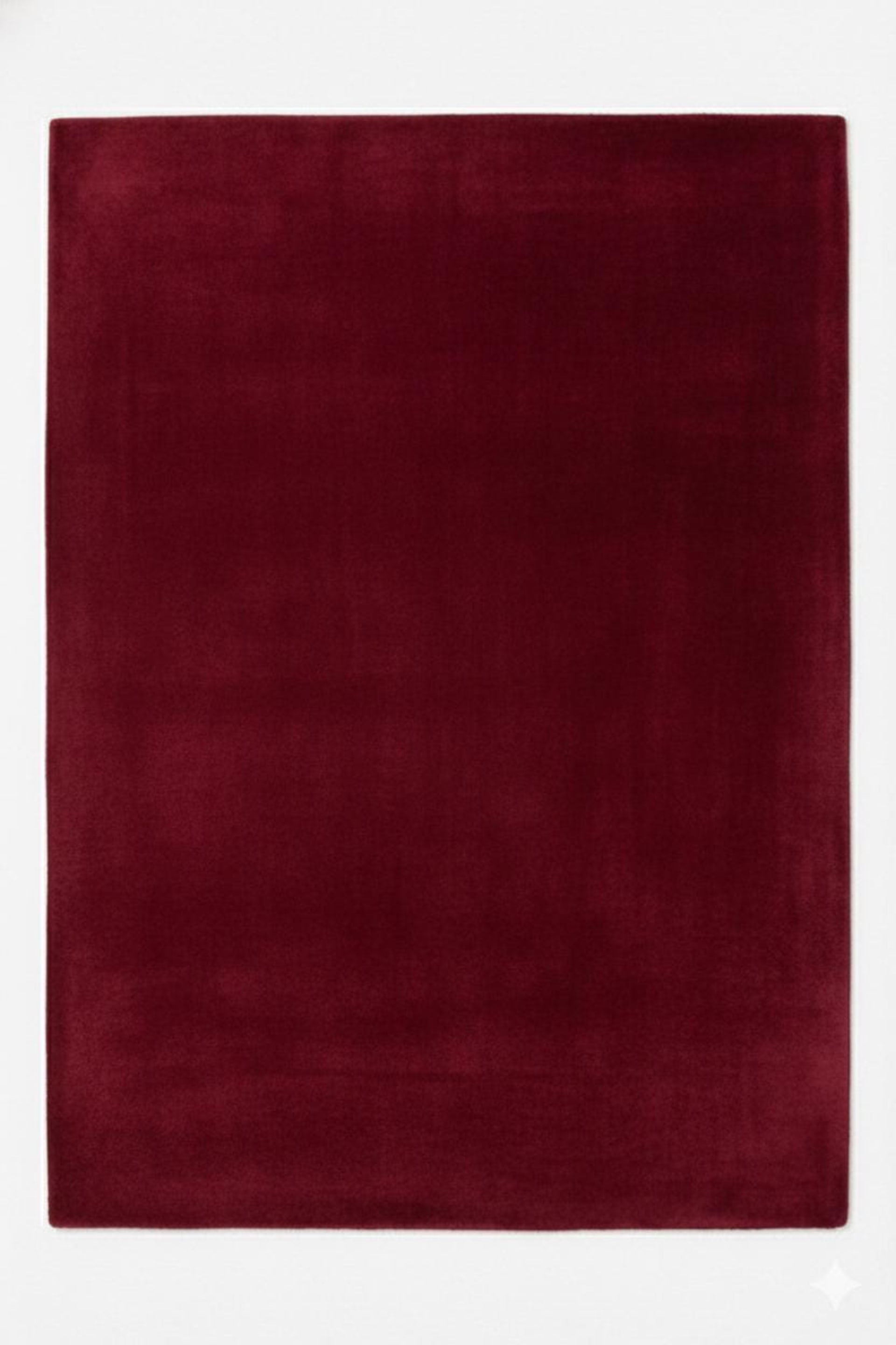 Crimson Burgundy Plush Solid