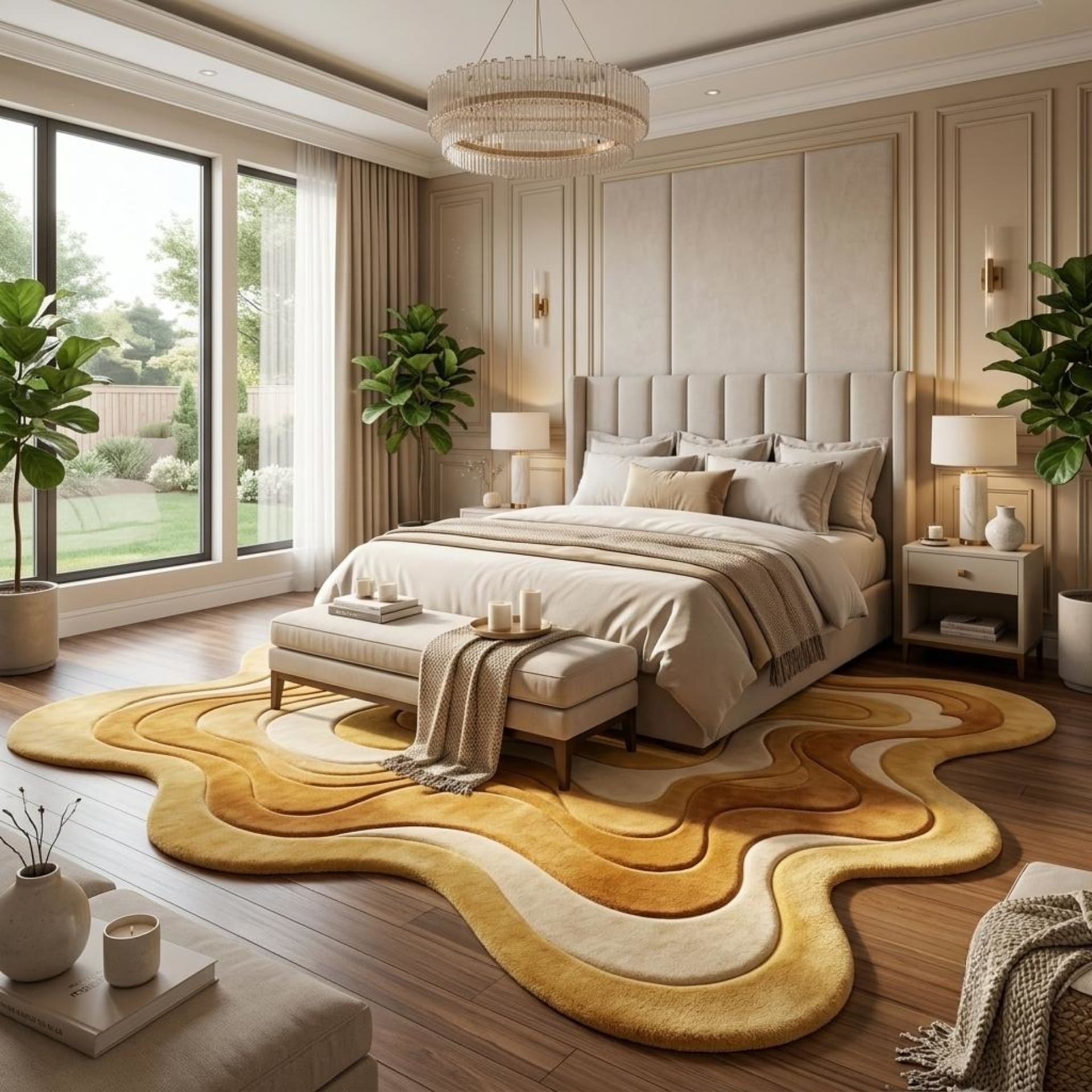 Ombre Petal Gold