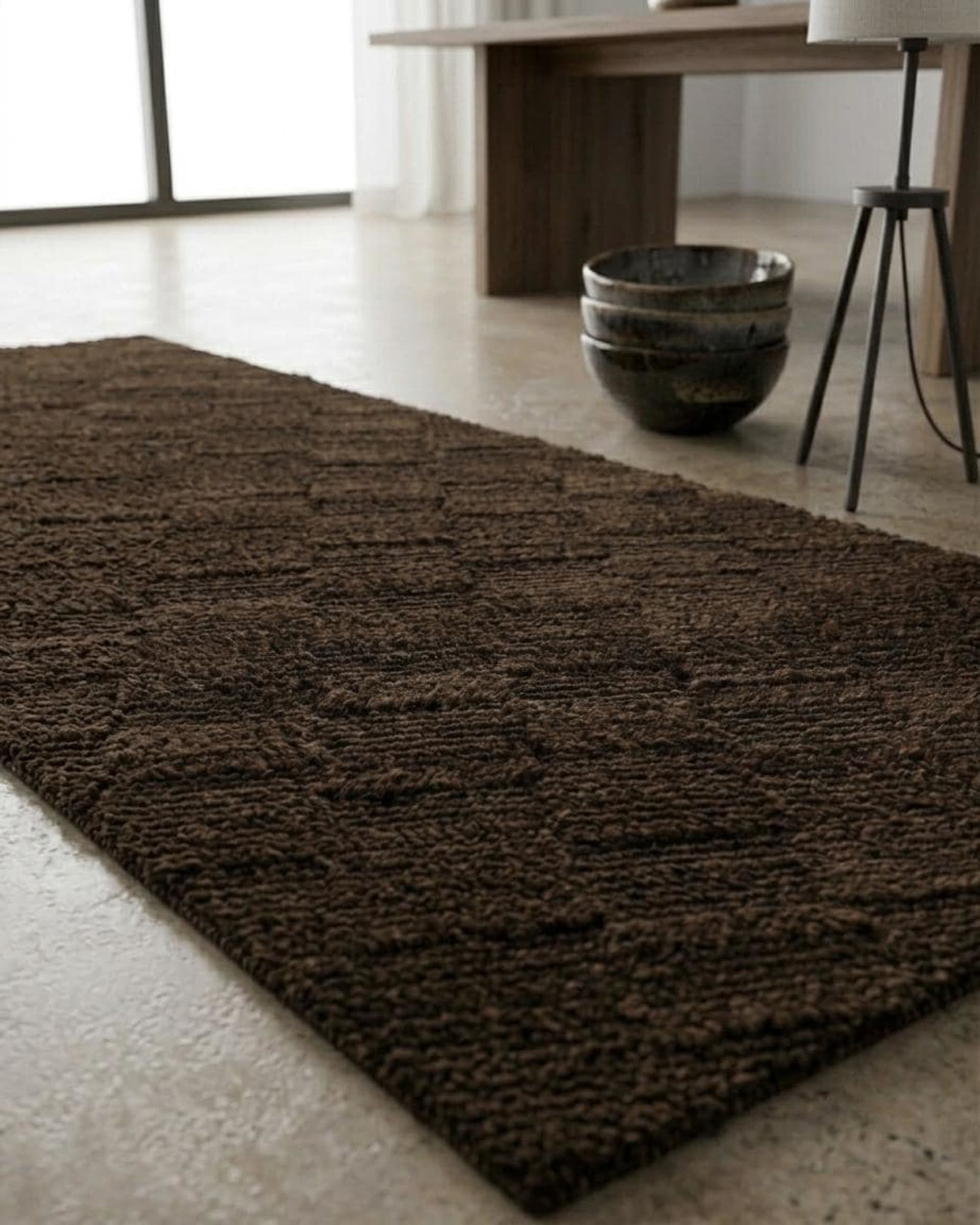 Espresso Diamond Runner