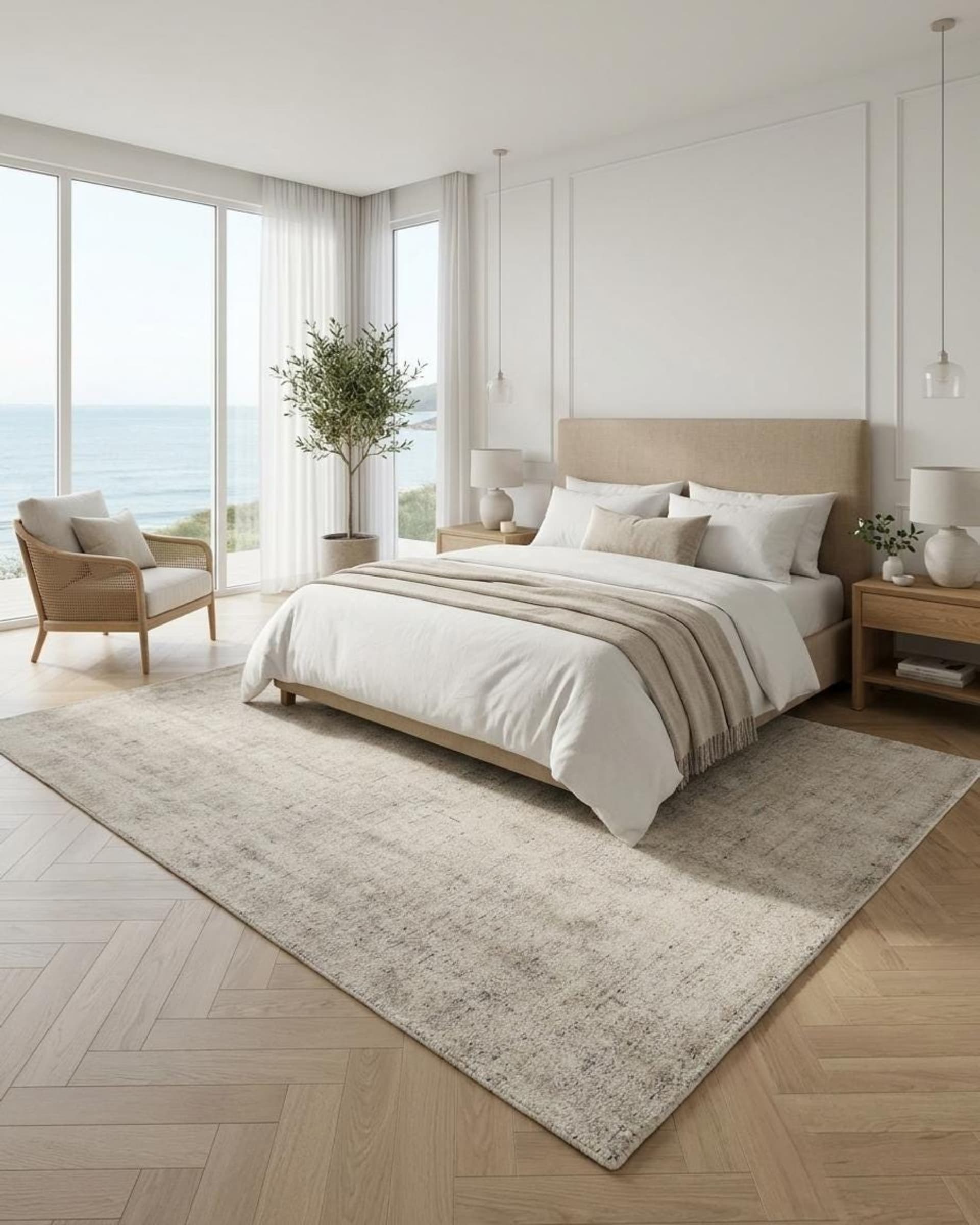Ivory Faded Coastal