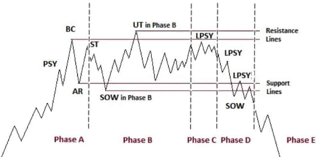 Wyckoff Distribution Diagram