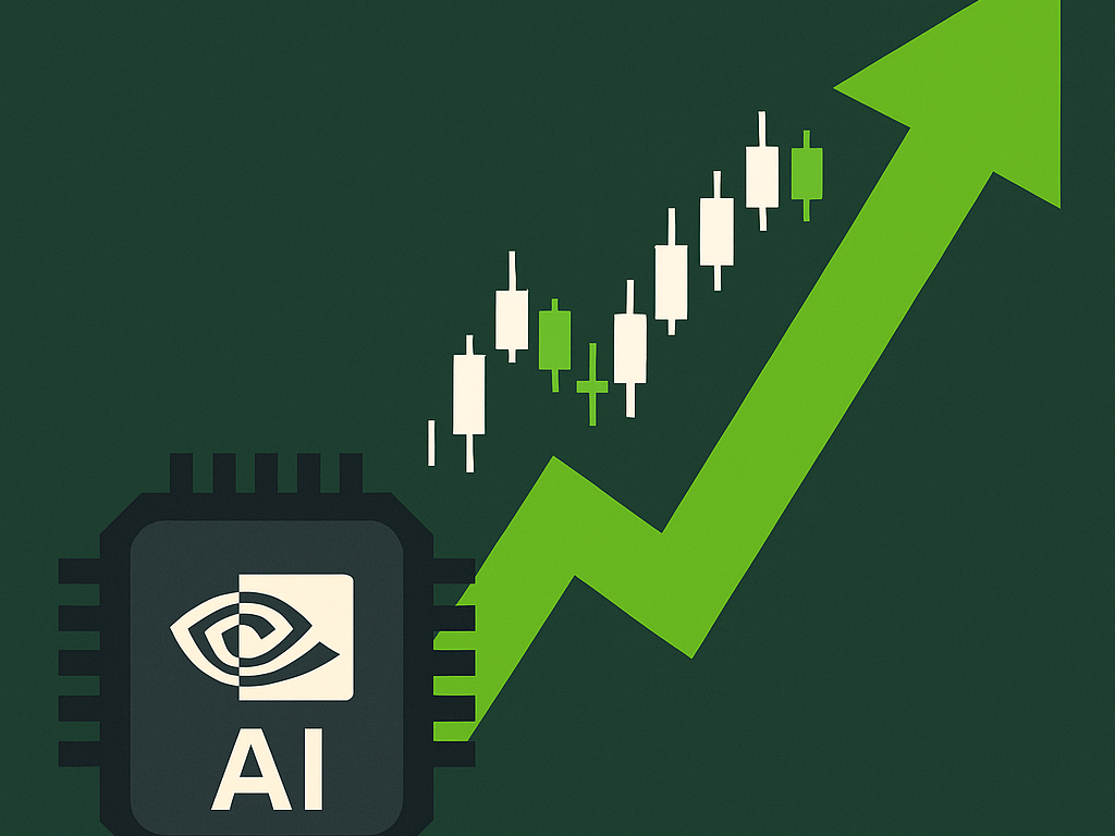NVIDIA (NVDA) stock illustration