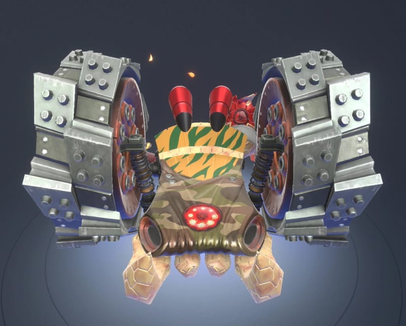 A machine inspired by The Shagohod