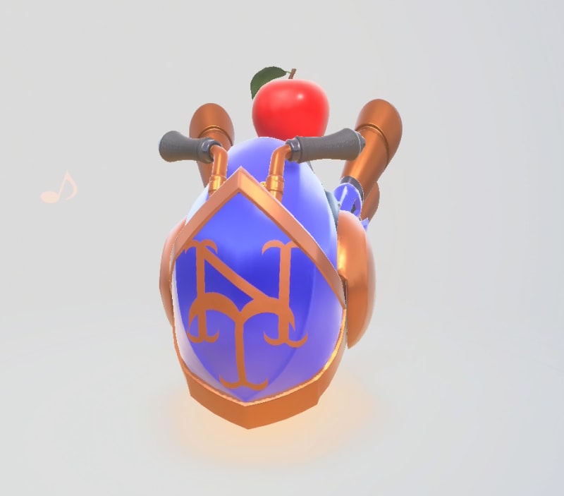 NY Mets Wheelie Bike