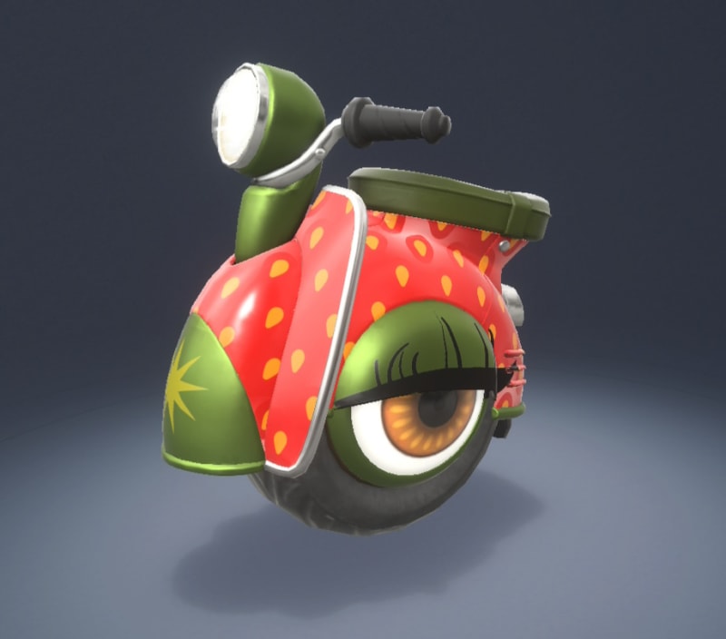 strawberry scooter