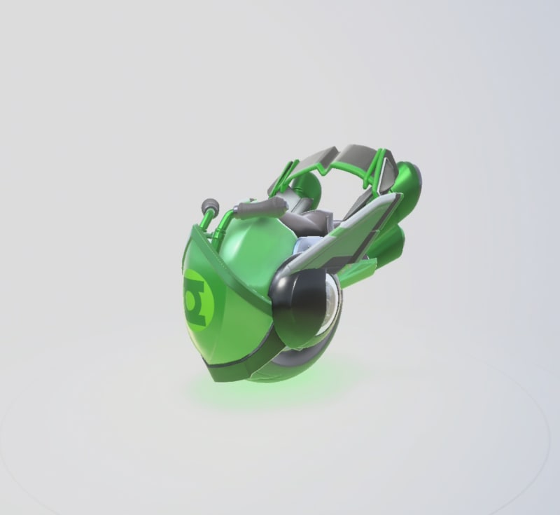 Green Lantern Wheelie