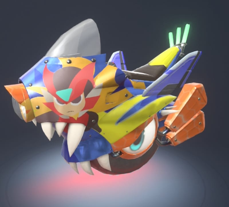 Zero Rex wheelie