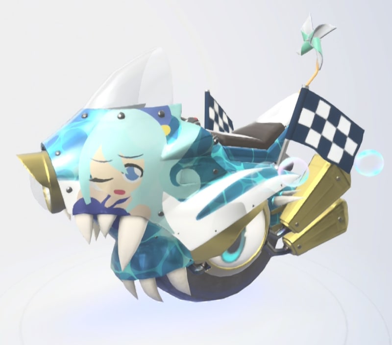Aqua Rex wheelie 