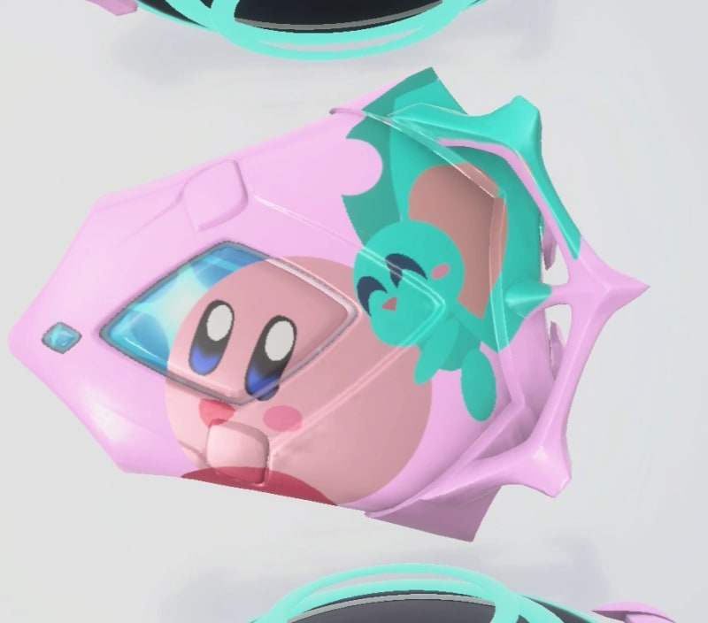 Elfilin hugging Kirby