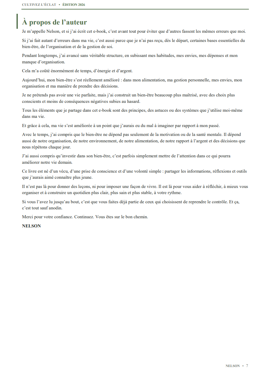 Aperçu de Cultivez l’Éclat