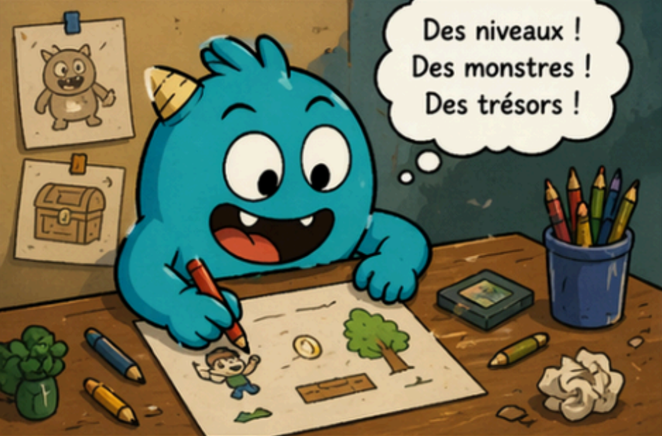 Aperçu des coulisses créatives de la BD Zog Dev