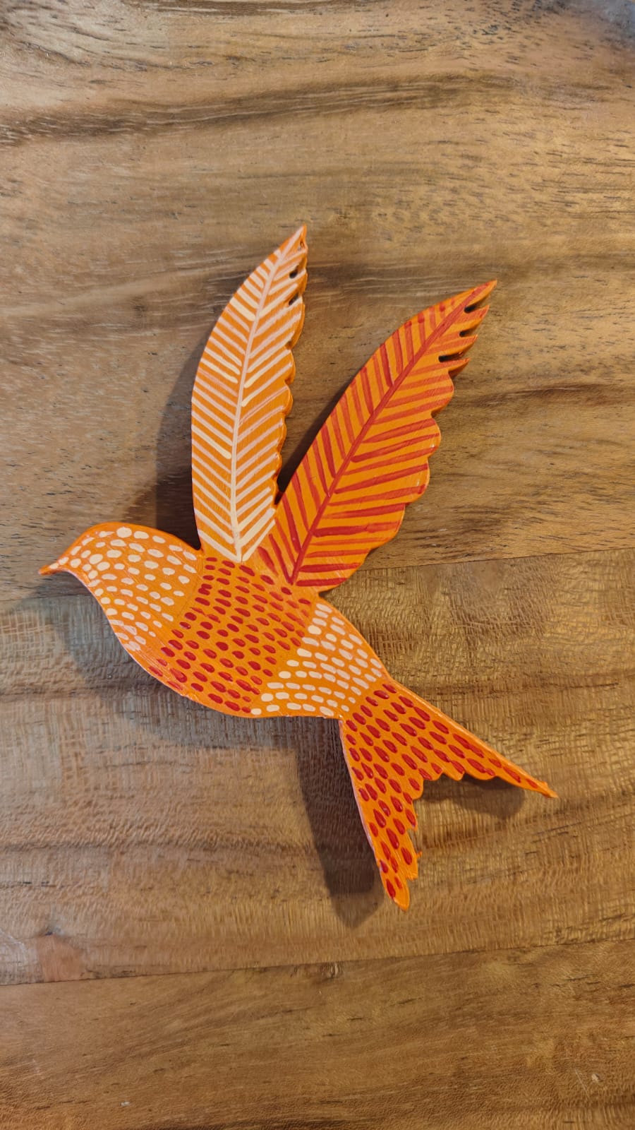 Orange Bird Magnet