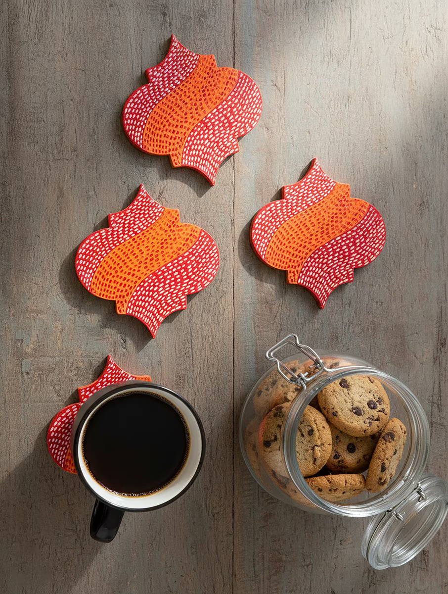 Ogee Coasters - Set of 4