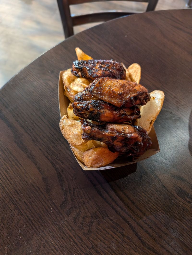 Even more nastier Wings I ate at Valley fair, Minnesota. 