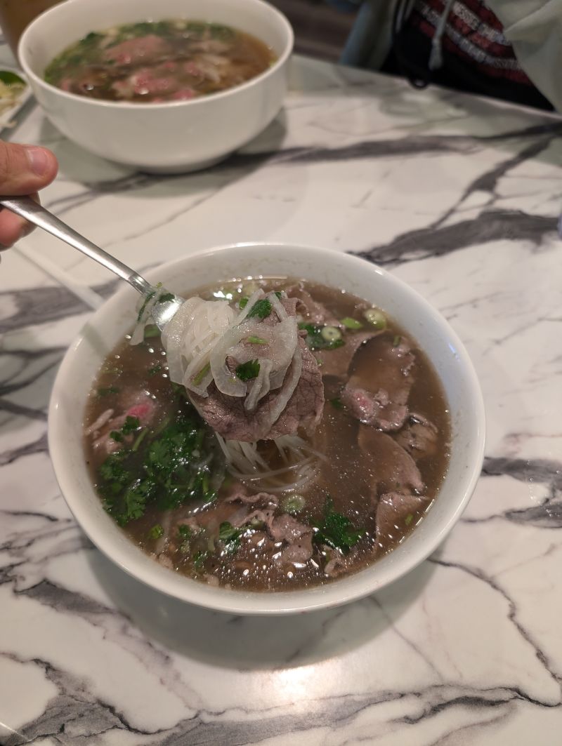 Lean Beef Pho at Pho 126, in Blaine, MN