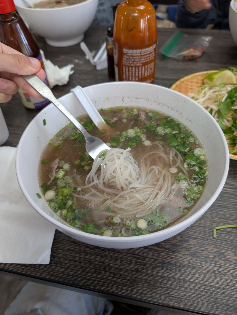 Pho Eaten at Pho-Holic in Duluth, Minnesota