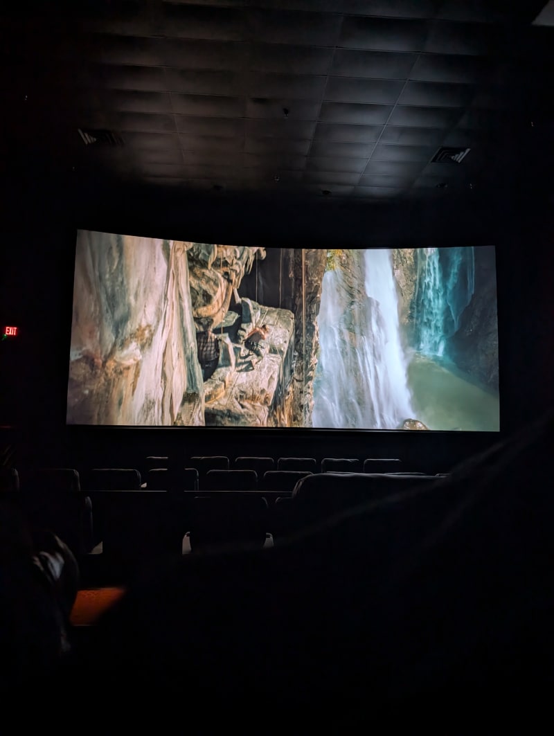 The main crew rappelling into some ancient monumental cave being used as a nest for a Quetzalcoatlus.