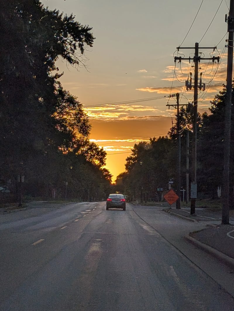 Driving Home Driving Home in November 2024