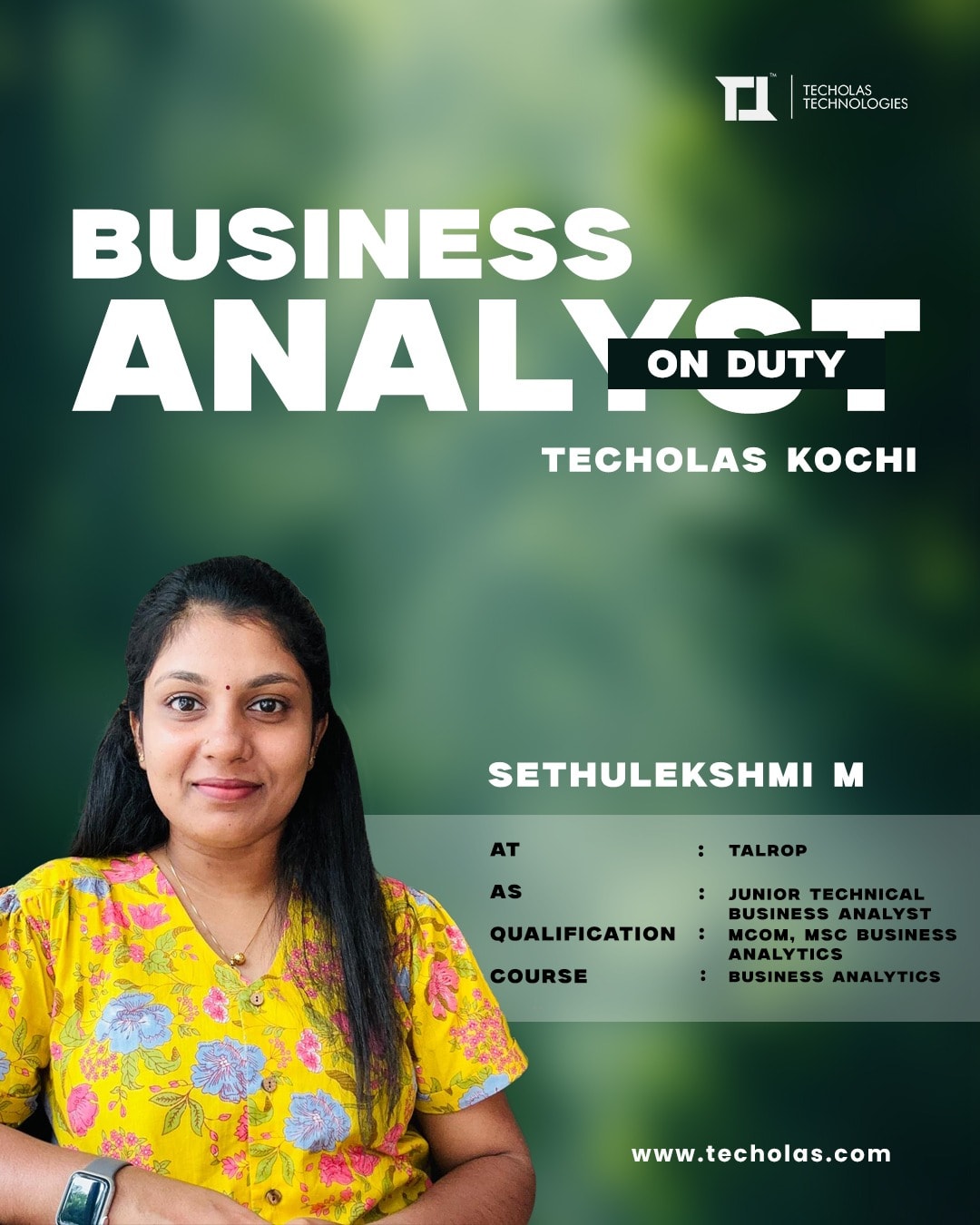 Blending Numbers, Logic & Technology – Hired as Technical Business Analyst!