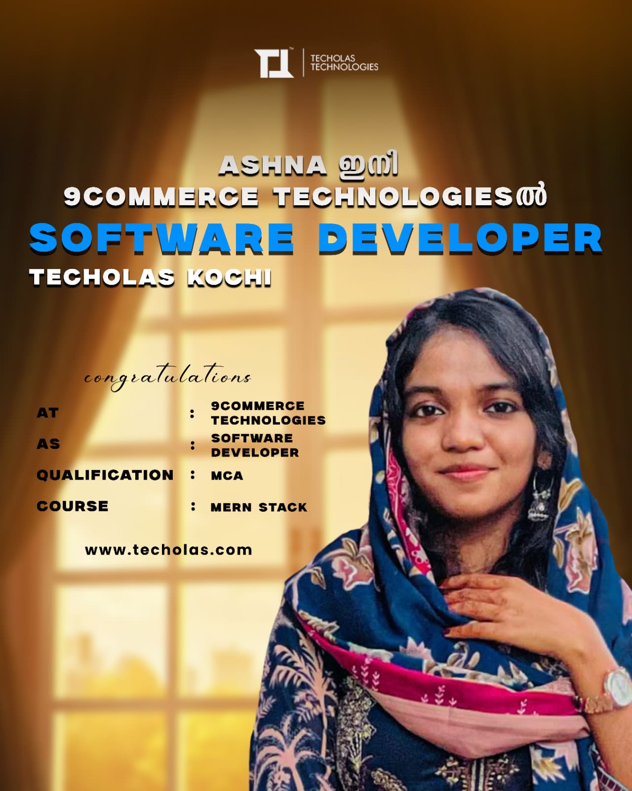 She Builds, She Solves, She Succeeds – Ashna Joins as Software Developer!